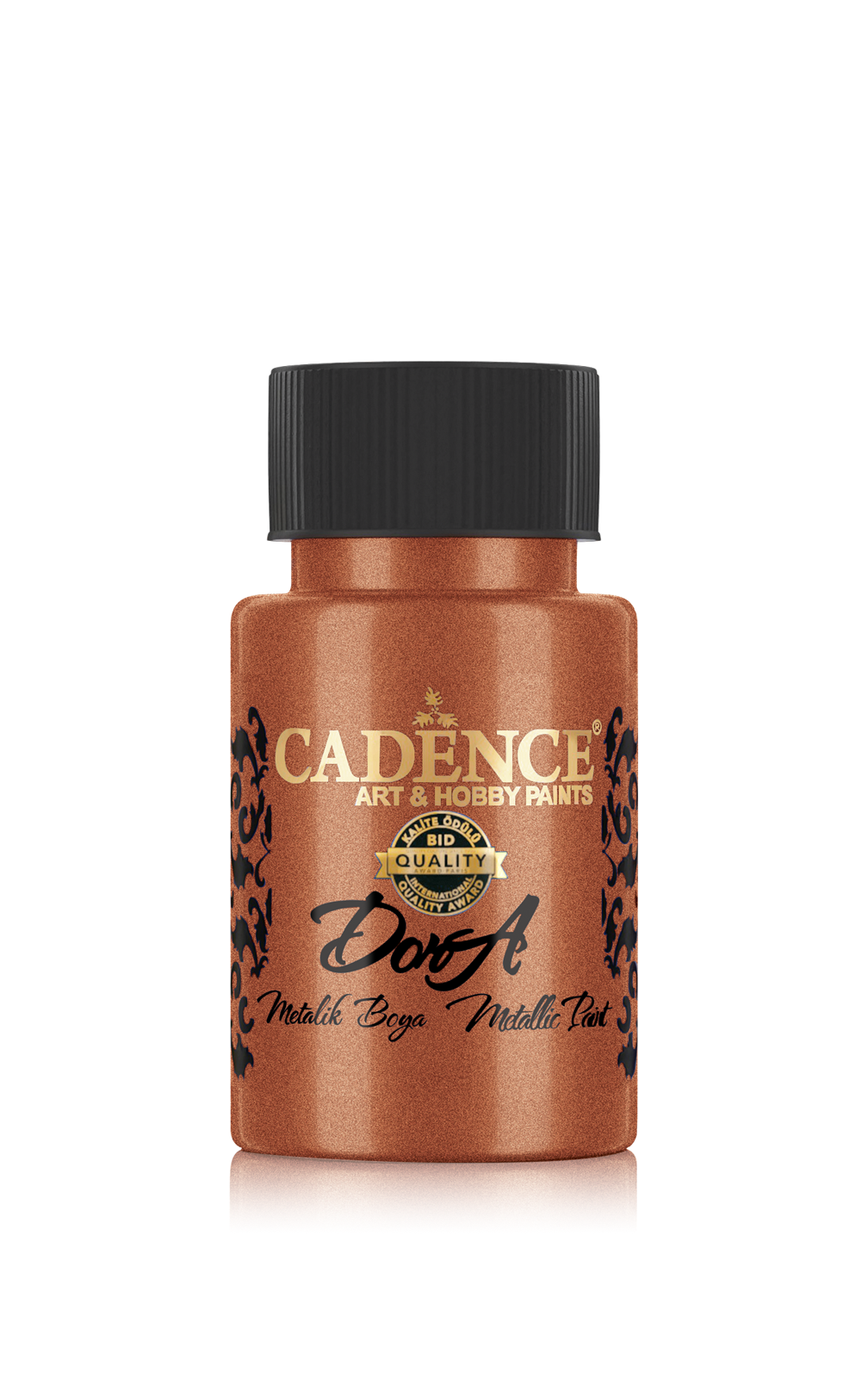 Cadence Dora Acrylverf Metallic 50 ml Zinober Gold