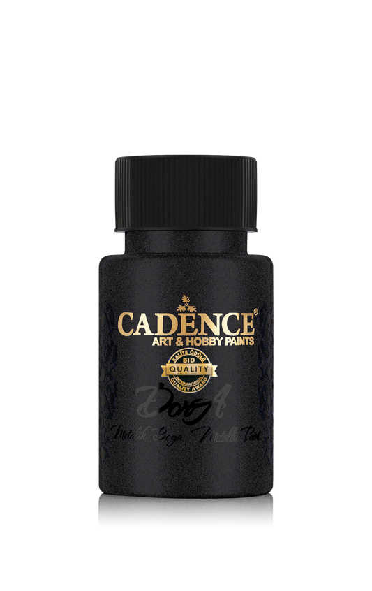 Cadence Dora Acrylverf Metallic 50 ml Black