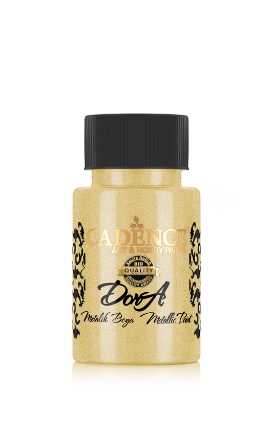 Cadence Dora Acrylverf Metallic 50 ml White Gold