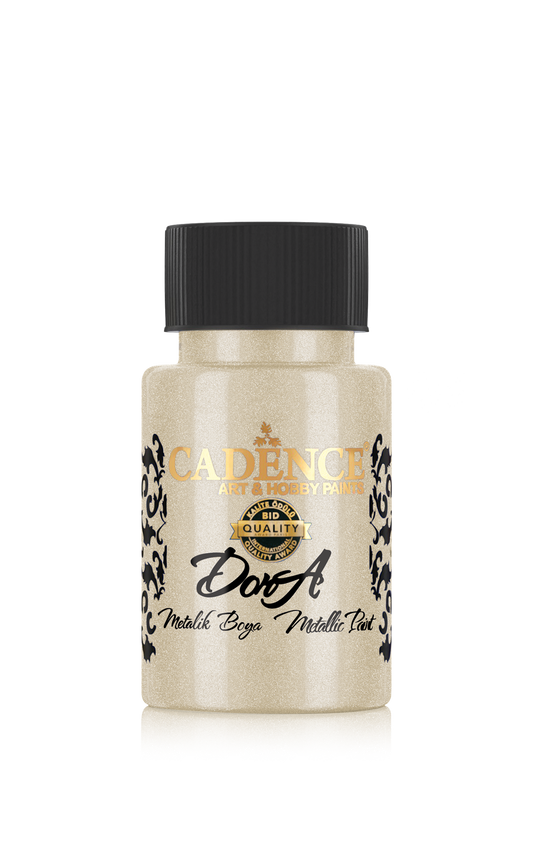 Cadence Dora Acrylverf Metallic 50 ml Silver Gold