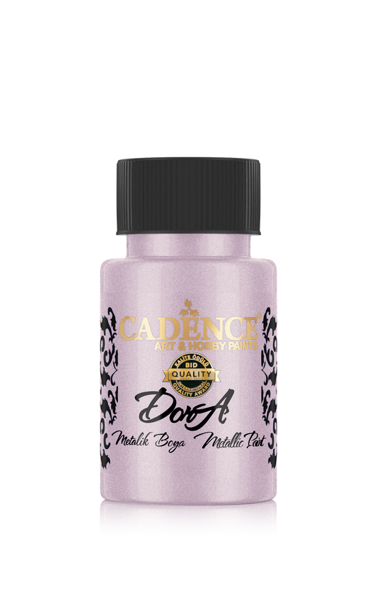 Cadence Dora Acrylverf Metallic 50 ml Lila Mist