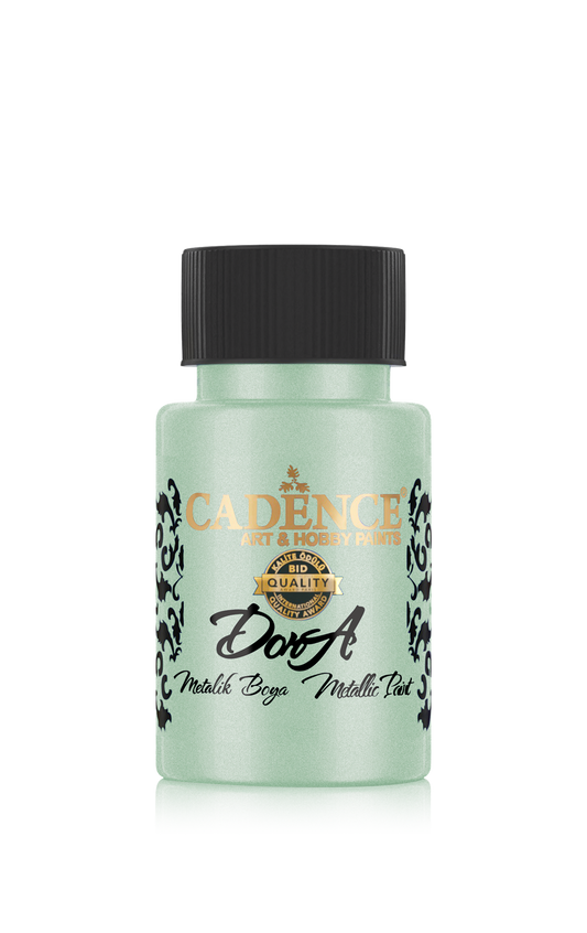 Cadence Dora Acrylverf Metallic 50 ml Mist Groen