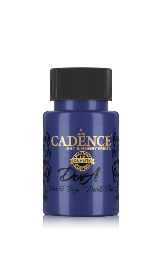 Cadence Dora Acrylverf Metallic 50 ml Island Blue