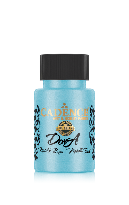 Cadence Dora Acrylverf Metallic 50 ml Blue Green