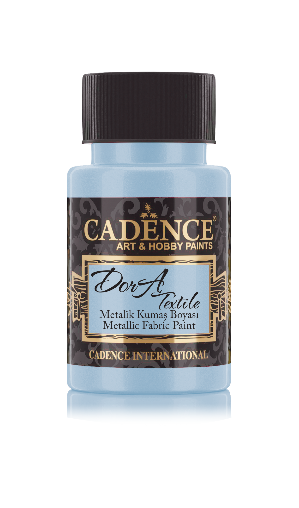 Cadence Dora Metallic Textielverf 50 ml Aqua