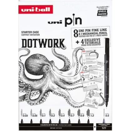 Uni-ball Pin Anfänger-Set Dotwork