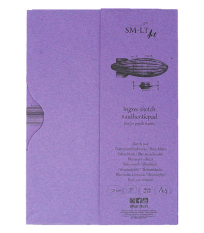 SMLT Ingres A4 Paper Pad 130gsm 30 sheets
