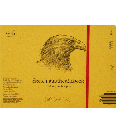 SMLT Album Kraft 24,5x17,6 cm 90gr 24 vel
