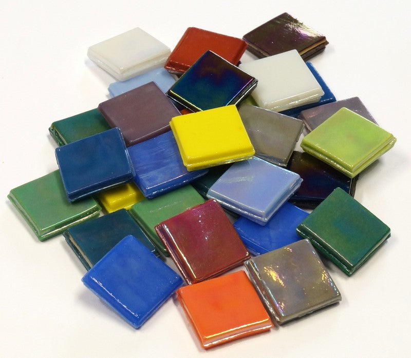 Mosaikstein Ice Glass Opaque Multicolor Mix 200gr