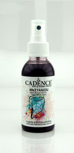 Cadence Fashion Spray Fabric Paint 100ml Aubergine