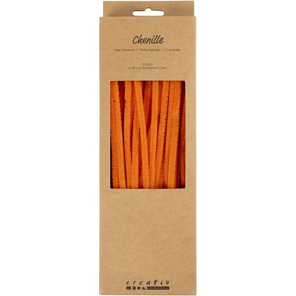 CC Pfeifenreiniger Orange 30 cm x 6 mm 50 Stück