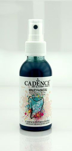 Cadence Fashion Spray Fabric Paint 100 ml Petroleum