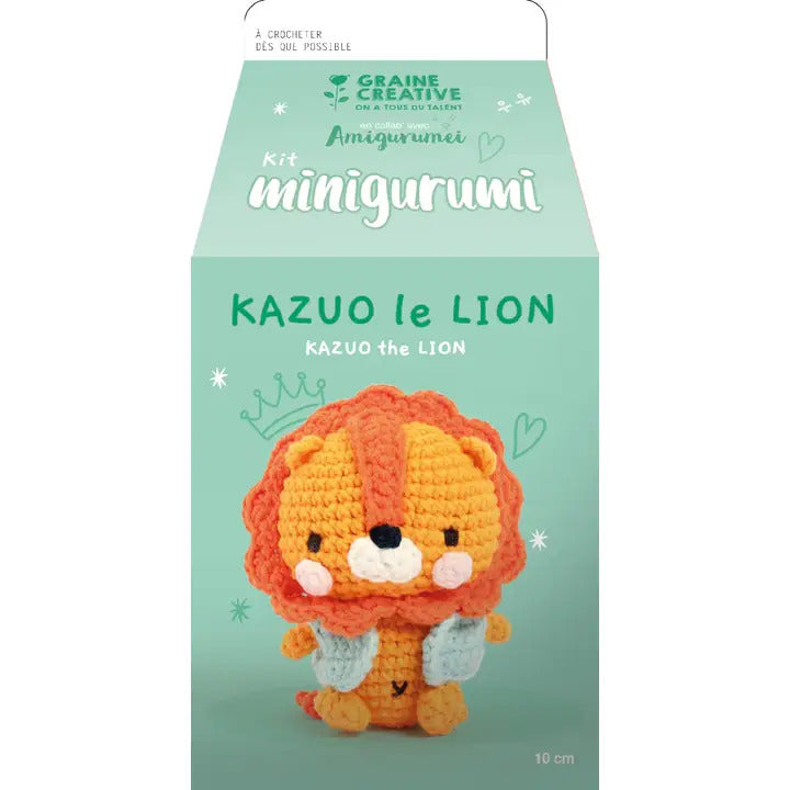 GC Minigurumi Häkelset Löwe Kazuo