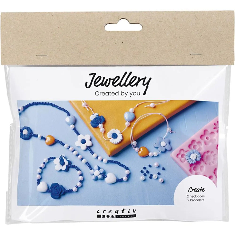 CC Mini Hobbyset Schmuck Blumen verschiedene Farben