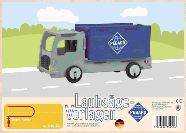 Pebaro Figuurzaag Vrachtwagen