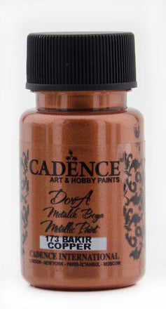 Cadence Dora Metallic Acrylic Paint 50 ml Copper 50 ml
