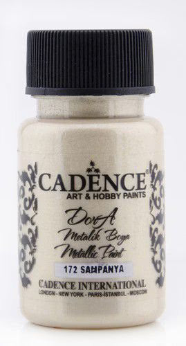 Cadence Dora Acrylfarbe Metallic 50 ml Champagner