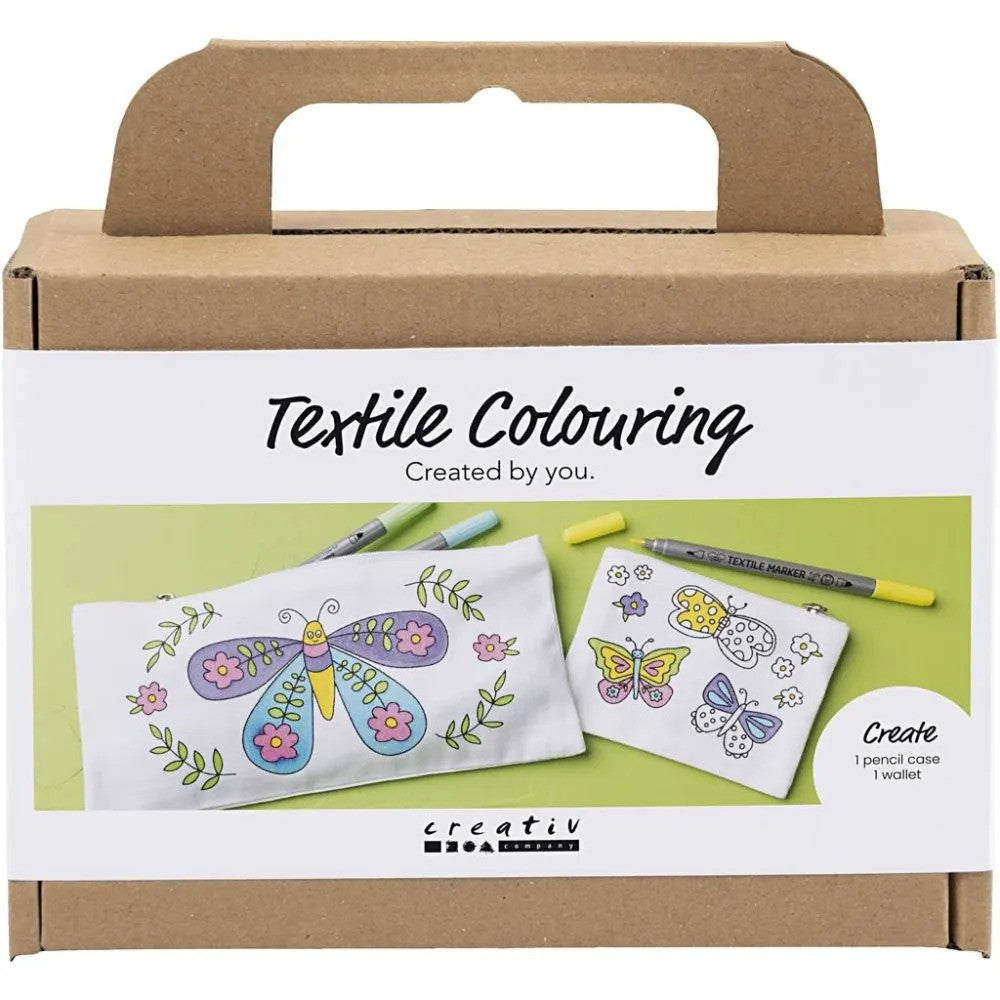 CC Mini Hobby Set Textile Decorating Butterflies Pastel Colors