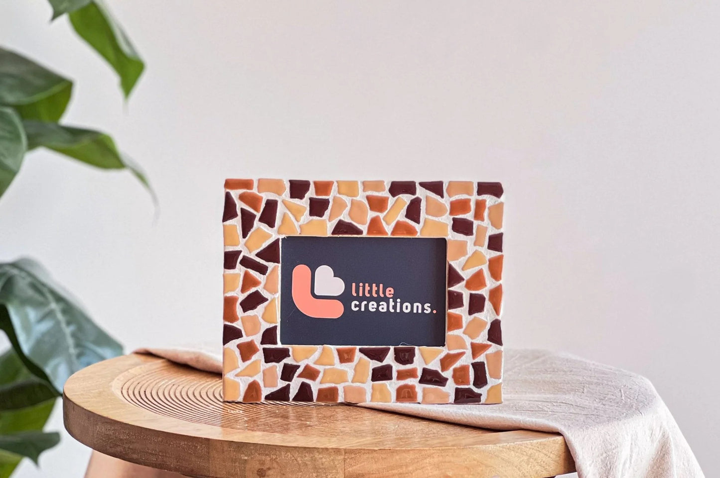 LC DIY Set - Mosaik Fotorahmen Beige