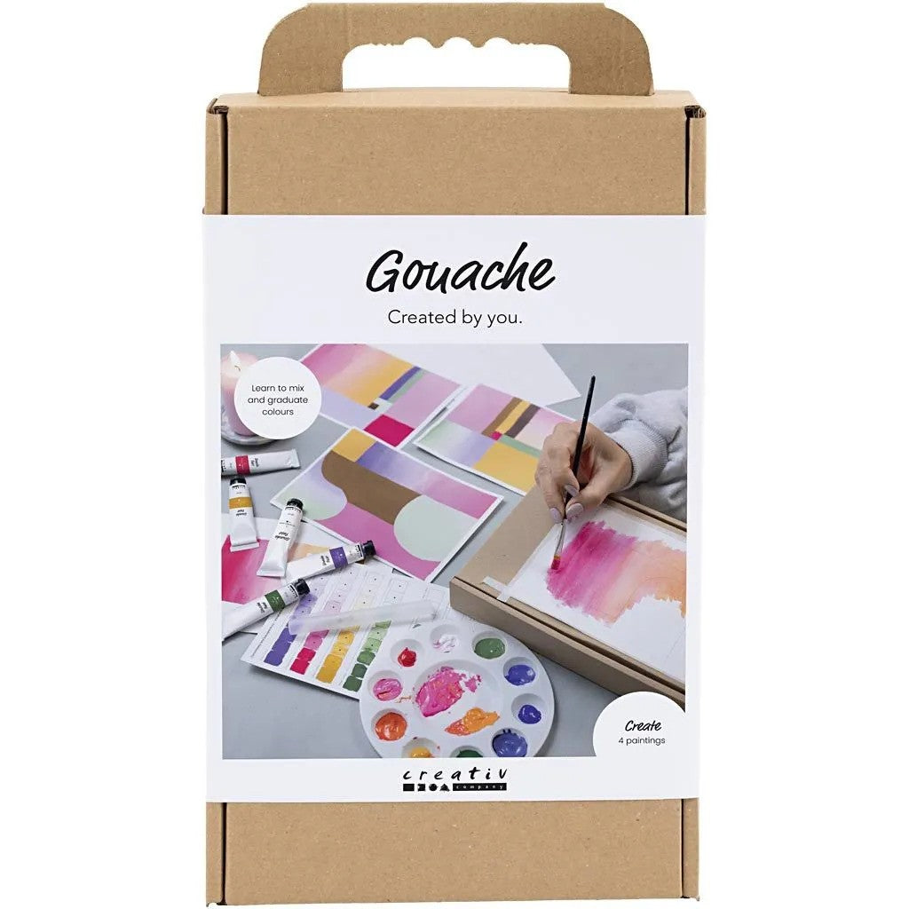 CC Hobby-Set Gouache-Gemälde Verschiedene Farben