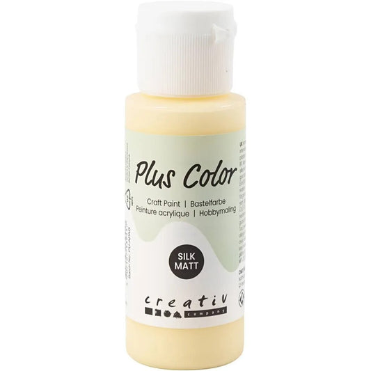 Plus Color Acrylverf Lichtgeel 60 ml