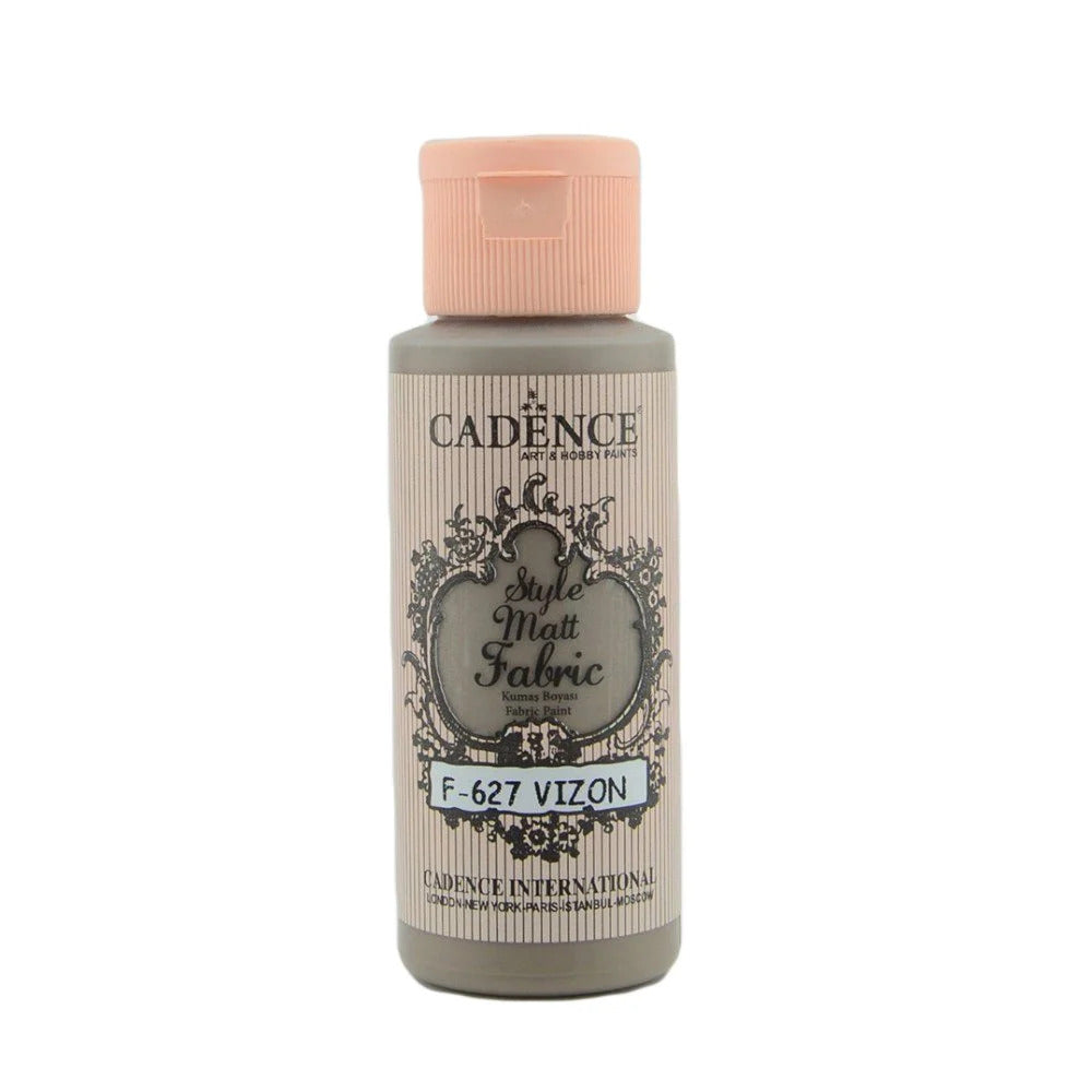 Cadence Style Mat Textielverf 59ml Gray