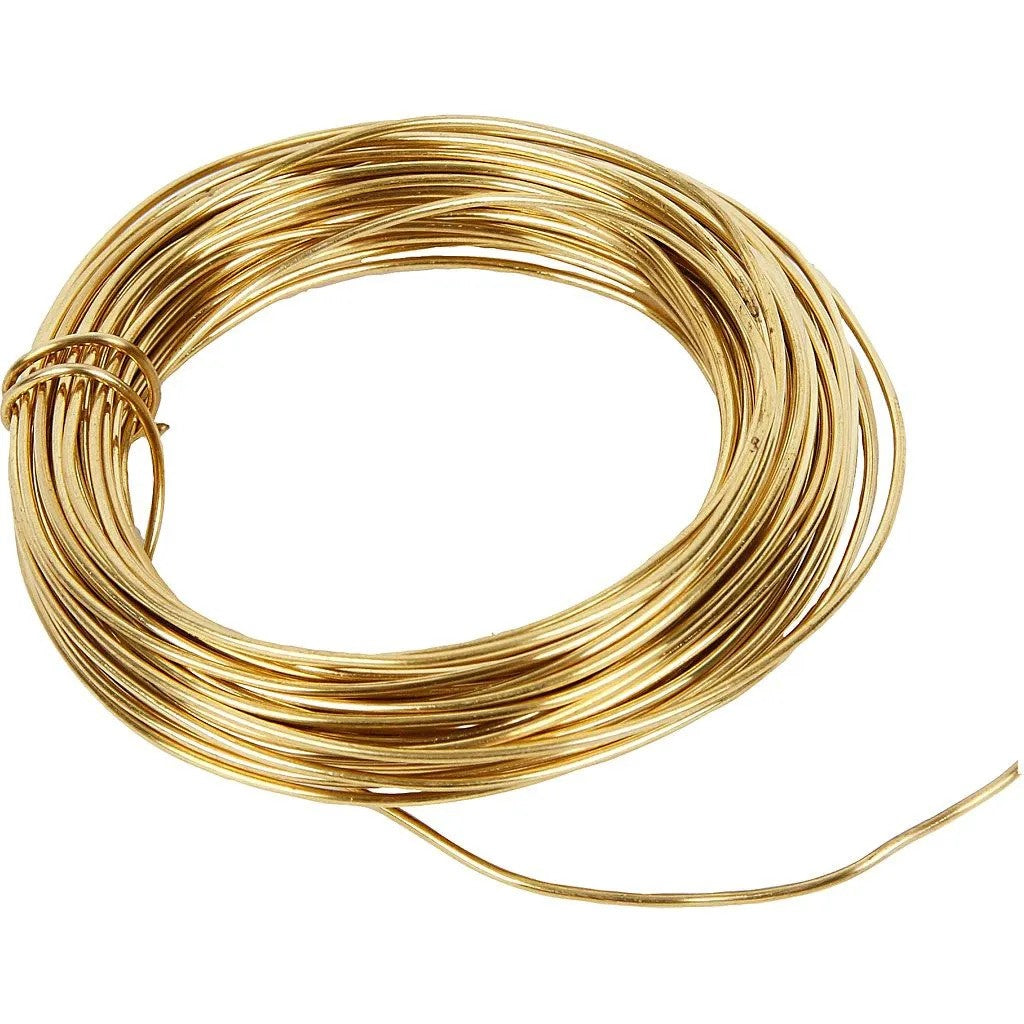 CC Messingdraad 10 m, 1,2 mm