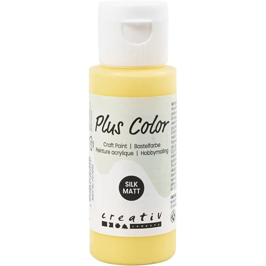 Plus Color Acrylverf Lentegeel 60 ml