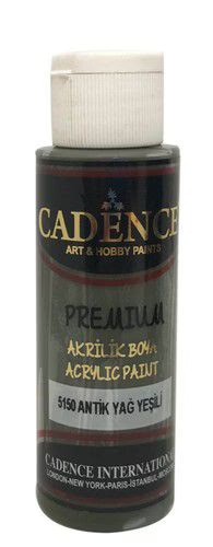 Cadence Premium Acrylic Paint 70 ml Antique Green 5150