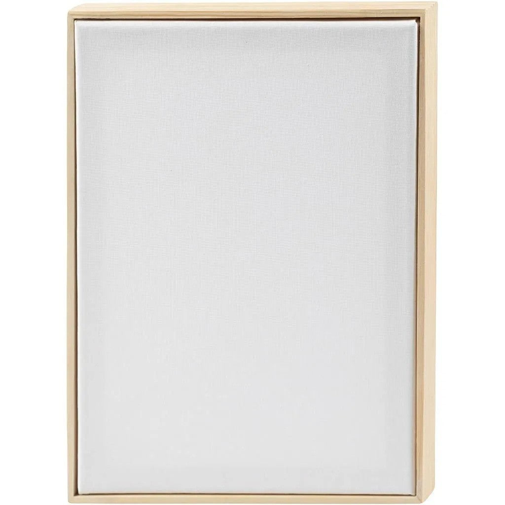 CC Stretched Canvas with Frame A4 21x29.7 cm 280 gr White
