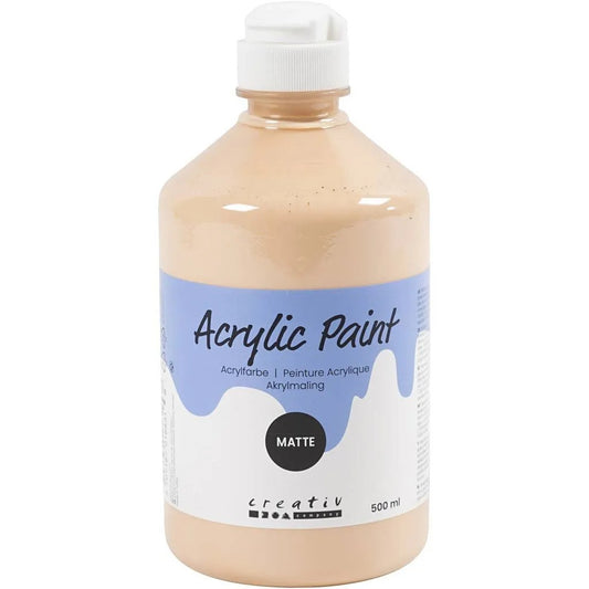 CC Acrylverf Mat Zalmroze 500 ml