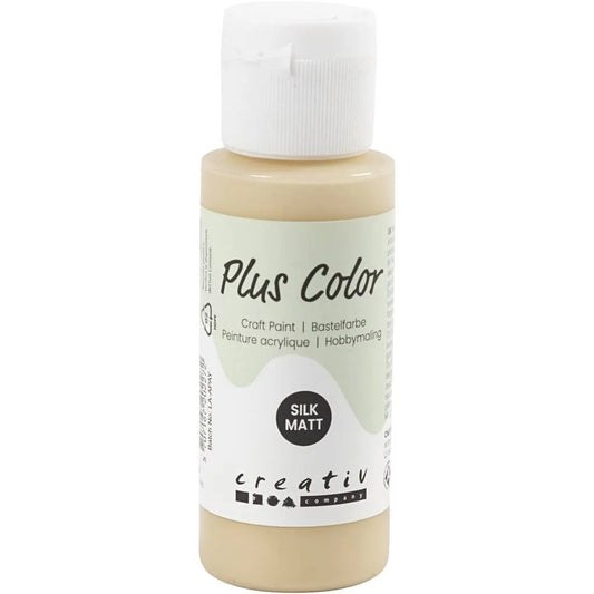 Plus Color Acrylverf Ivoor Beige 60 ml