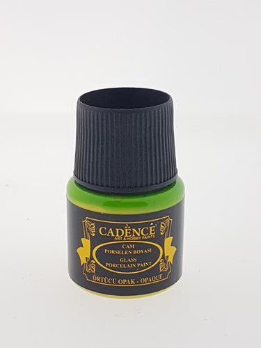 Cadence Glass and Porcelain Paint Opaque 45 ml Kiwi Green