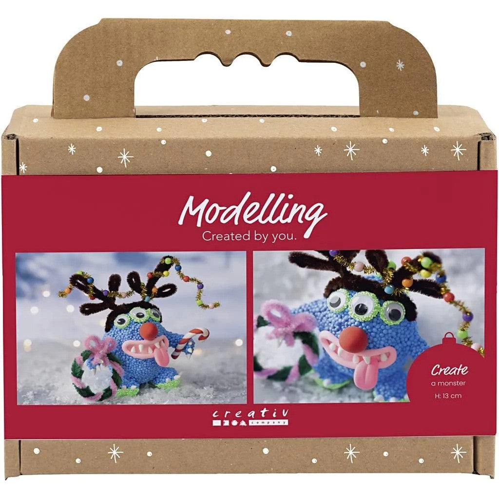 CC Mini Bastelset Modellieren Rentier-Monster
