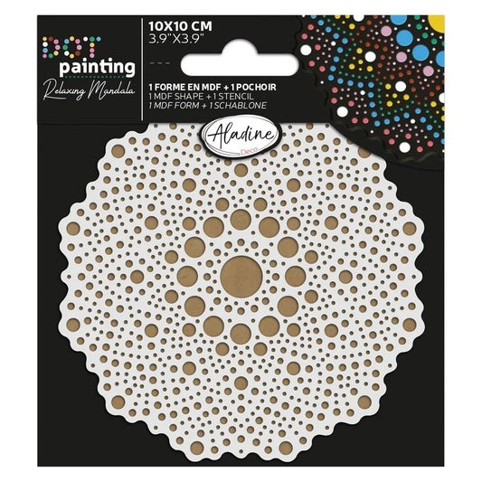 Aladine Duo Dot Painting Set Mandala 10 cm nr. 2