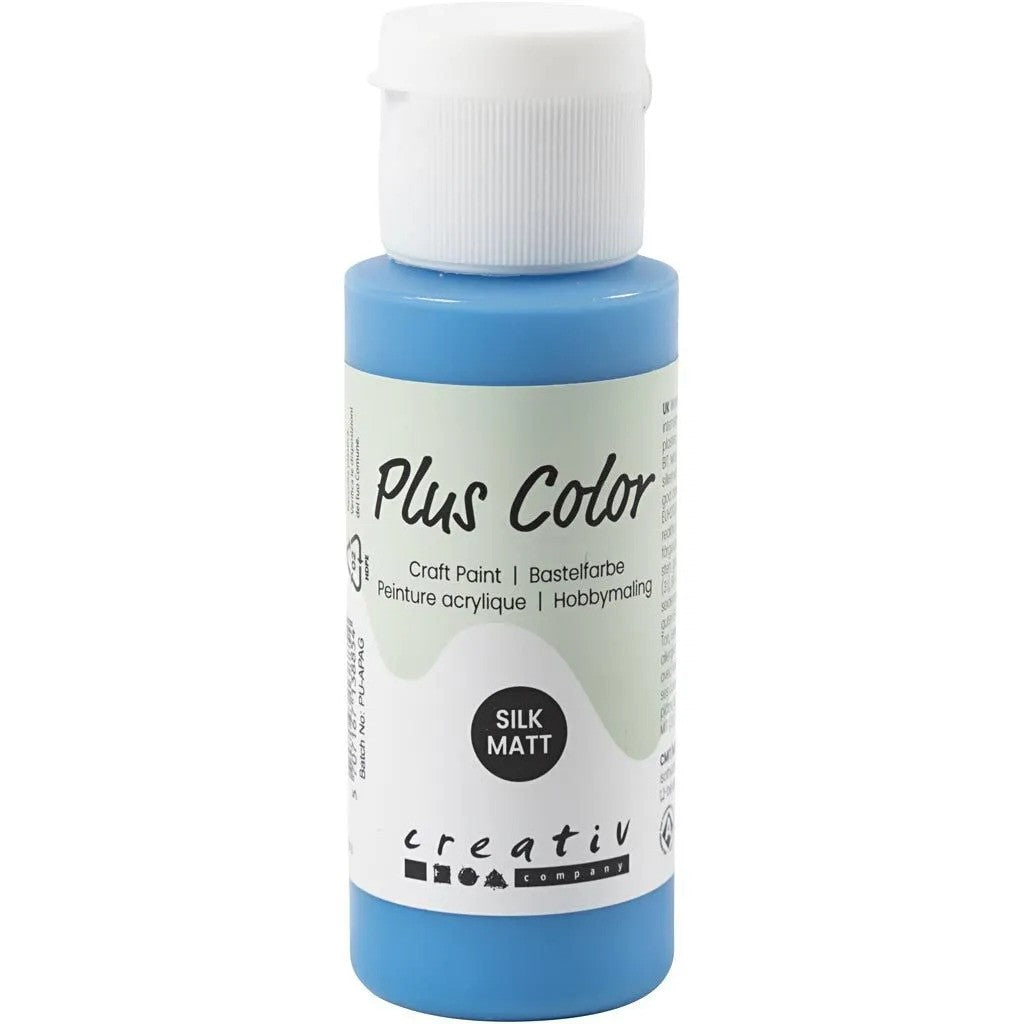 Plus Color Acrylverf Primair Blauw 60 ml