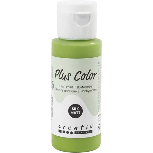 Plus Color Acrylfarbe Blattgrün 60 ml
