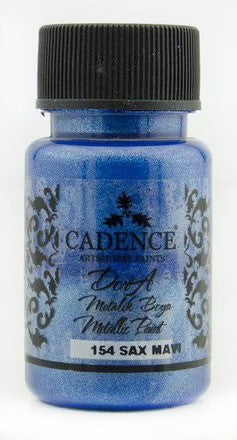 Cadence Dora Acrylverf Metallic 50 ml Sax Blue