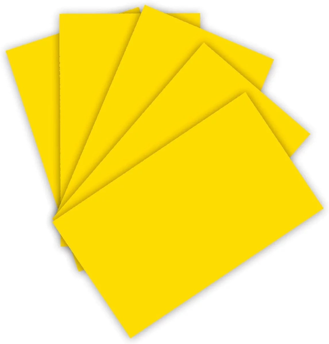 Folia Tonkarton A4 220 g 100 Blatt Bananengelb