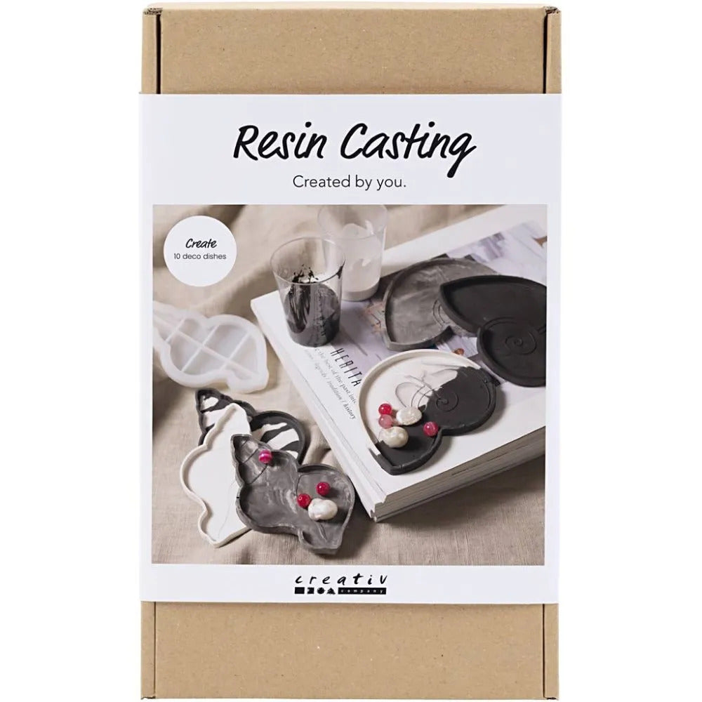 CC Hobbyset Hars Gieten Conchschelp Zwart en Wit