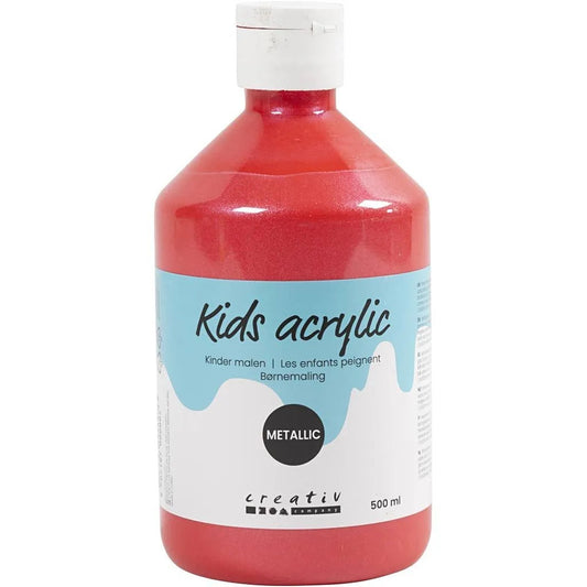 CC Metallic Acrylverf Rood 500 ml