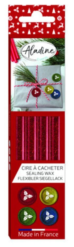 Aladine Was Sticks Glitter Red