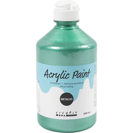 CC Metallic Acrylverf Groen 500 ml