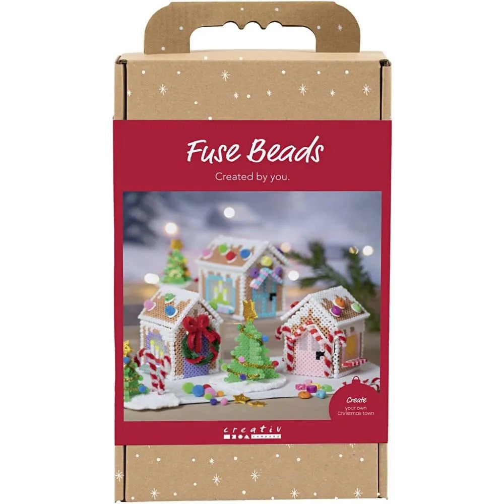 CC Hobbyset Bügelperlen Weihnachtshäuschen verschiedene Farben
