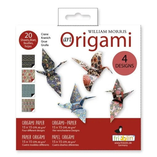 Fridolin Art Origami 15x15 cm 20 vel William Morris