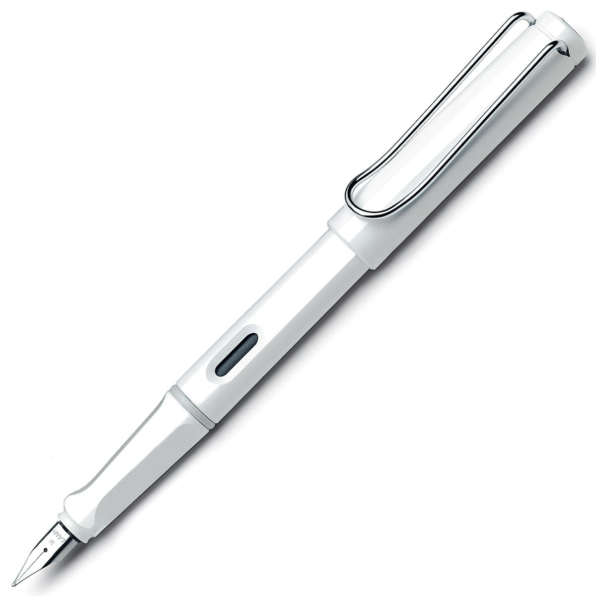 LAMY Safari Fountain Pen White Glossy Nib M