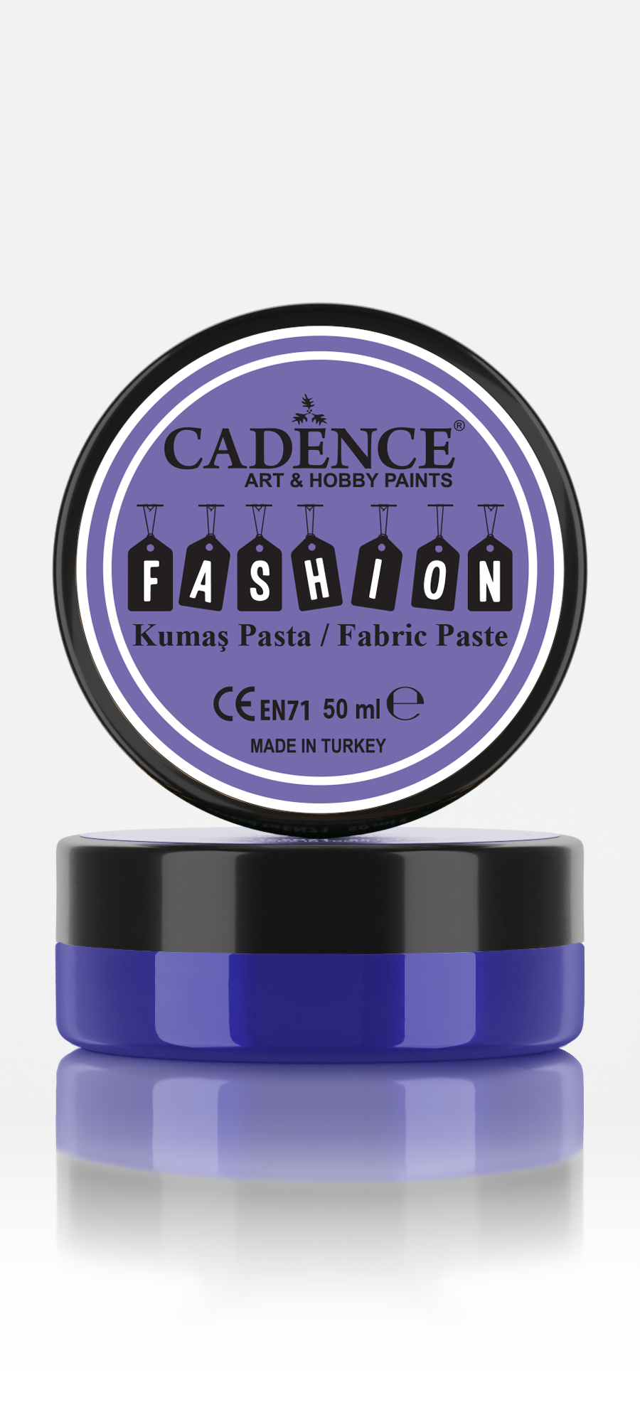 Cadence Fashion Textil Relief Paste 50 ml Ultraviolett