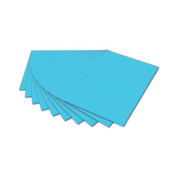 Folia Gekleurd Papier A4 130 gr 100 Vel Hemelsblauw