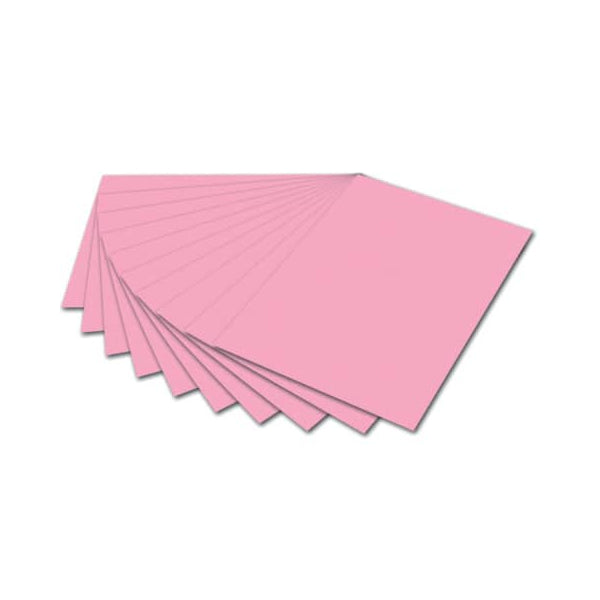 Folia Zeichenpapier 50X70 cm 130 g 10 Blatt Rosa