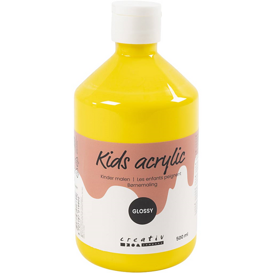 CC Acrylverf Glossy Primair Geel 500 ml